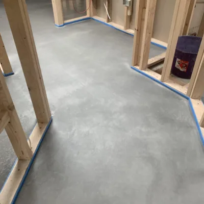 Screed Installation 5